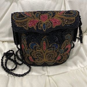 Beaded purse